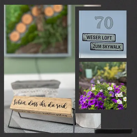 Nyaraló Weserloft Zum Skywalk *