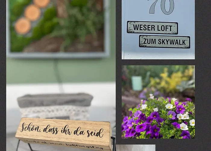 Сasa de vacaciones Weserloft Zum Skywalk *